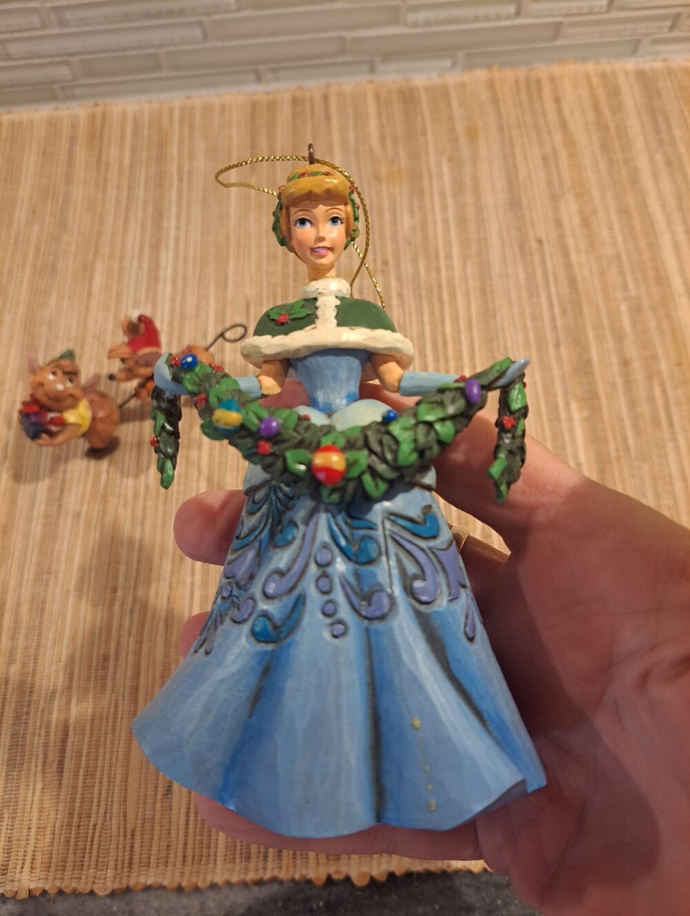 Cinderella Holiday Ornament Set by Jim Shore Disney Traditions - Picture 11 of 14